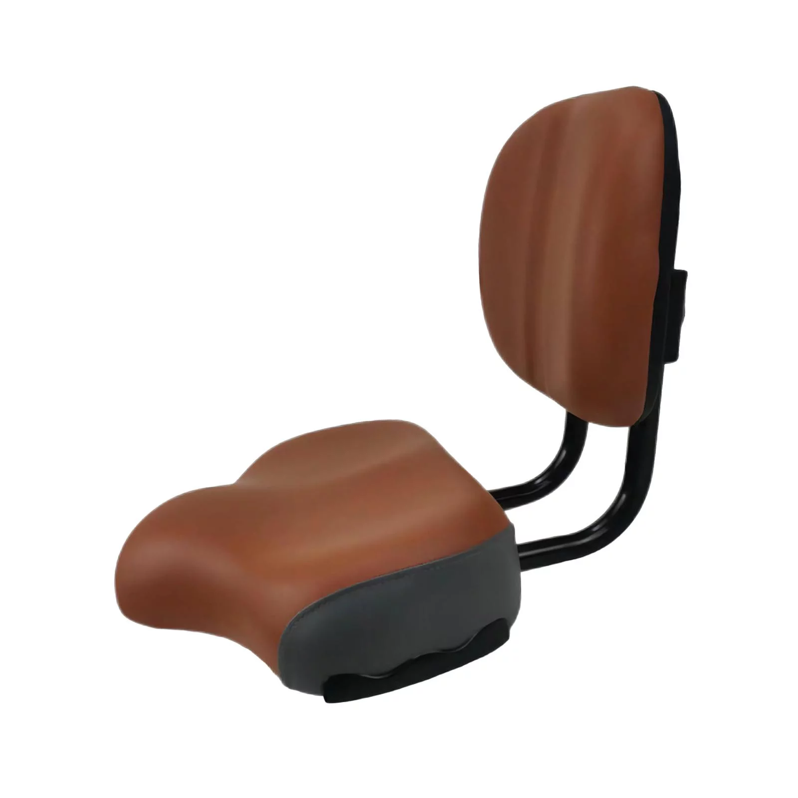 Seat Saddle Softly Cushion Comfortable Seat for Indoor Cycling Outdoor Brown