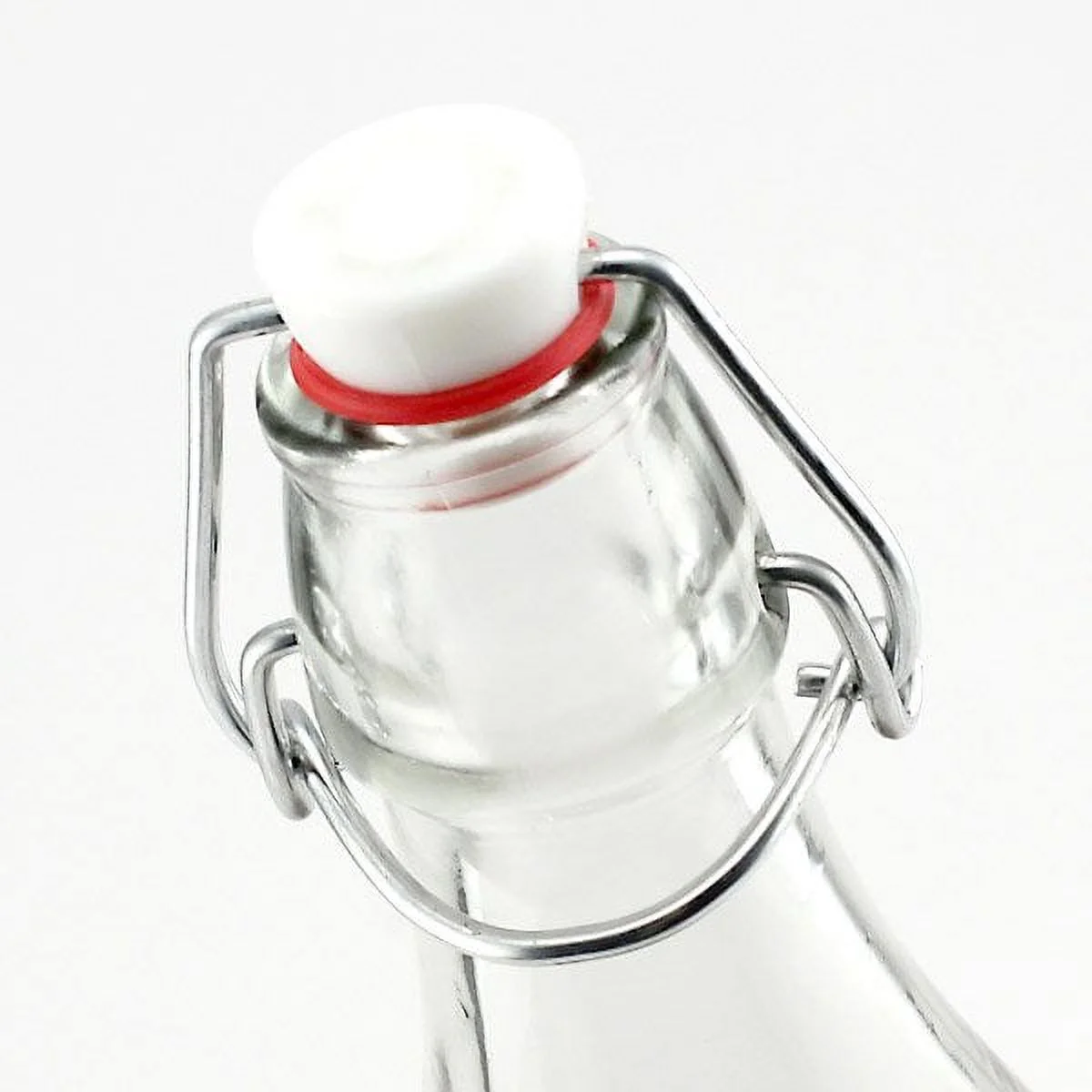 Bormioli Rocco 33.75oz Swing Top Giara Glass Bottle | Clear