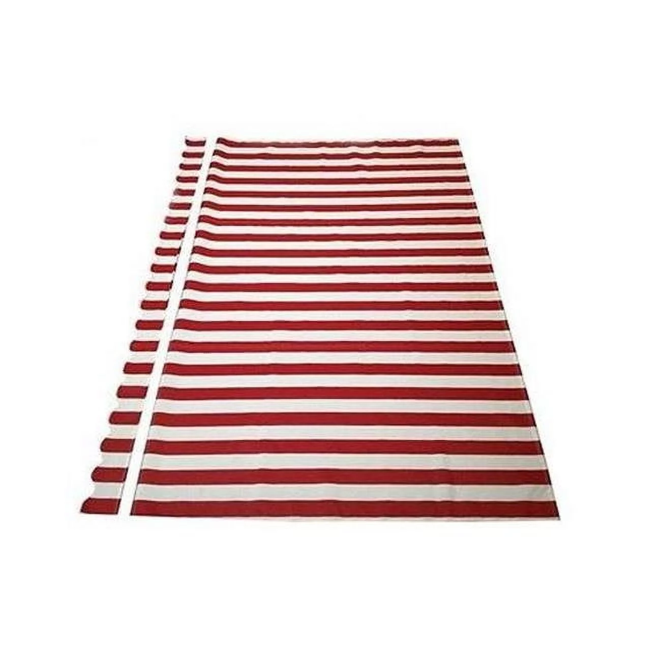 FAB13X10REDWT05 Retractable Awning Fabric Replacement 13 x 10 Feet Red/White
