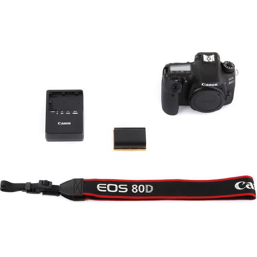 canonEOS 80 D camera body only with buzz cleaning cloth