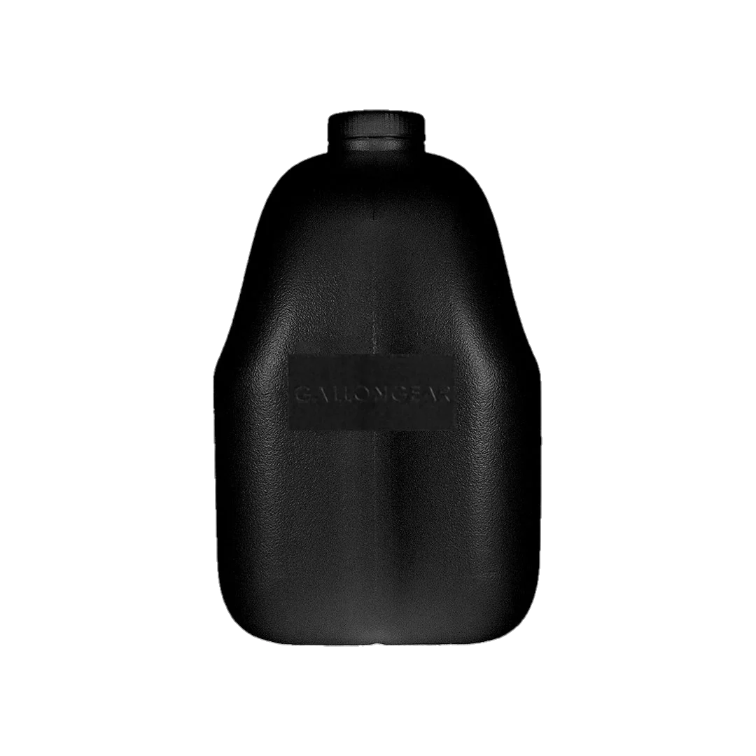 Black Durable Gallon Bottle