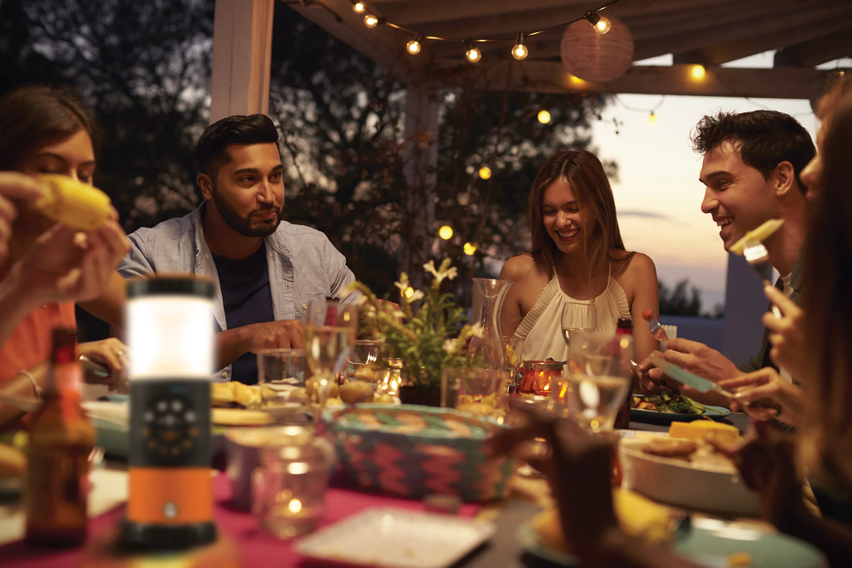 EcoXGear EcoLantern 400 Lumen Wireless, LED Bluetooth, Waterproof Light Lantern