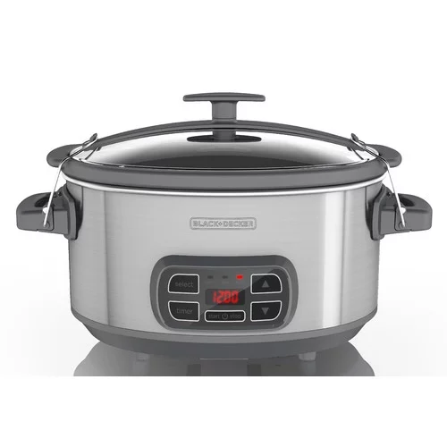 BLACK+DECKER 7-Quart Digital Slower Cooker