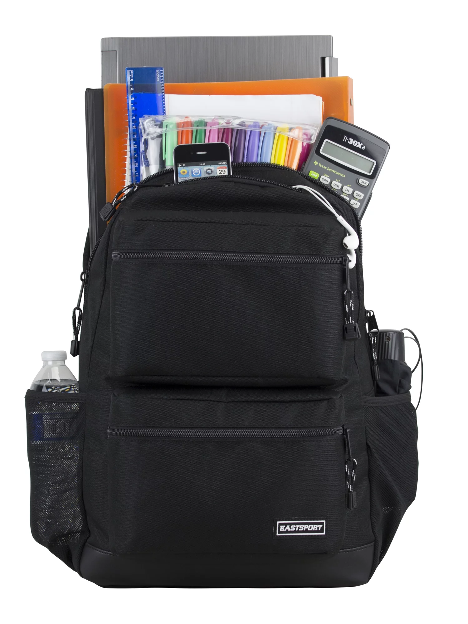 Eastsport Unisex Campus Tech Backpack Black