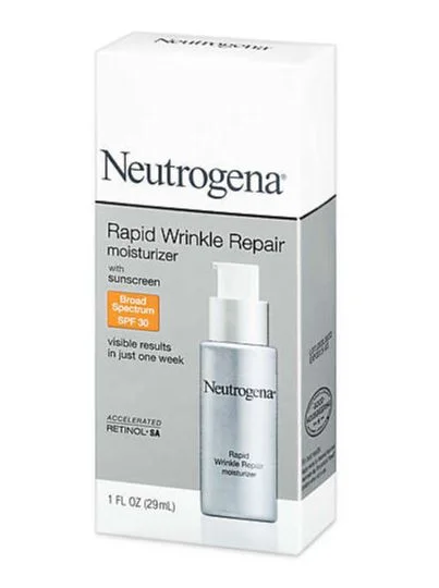 Neutrogena Rapid Wrinkle Repair Moisturizer, SPF 30, 1 oz (Pack of 3)