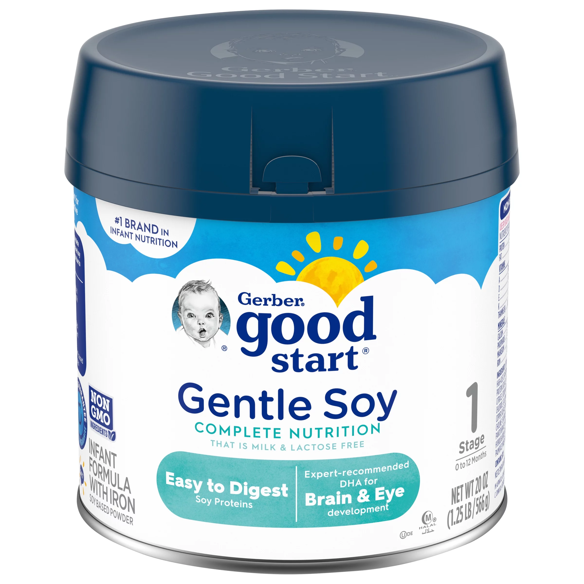 Gerber Good Start Soothe Pro Powder Baby Formula, 12.0 oz Canister