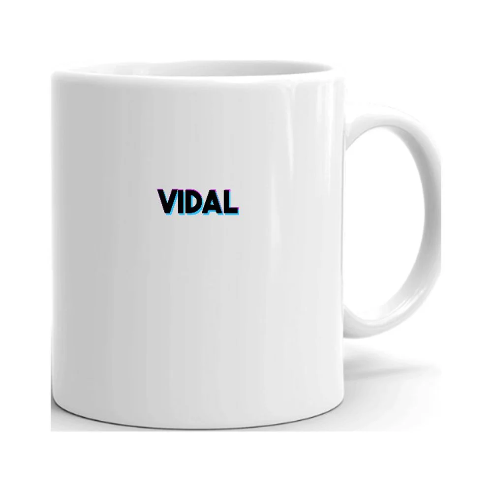 Tri Color Vidal Ceramic Dishwasher And Microwave Safe Mug By Undefined Gifts