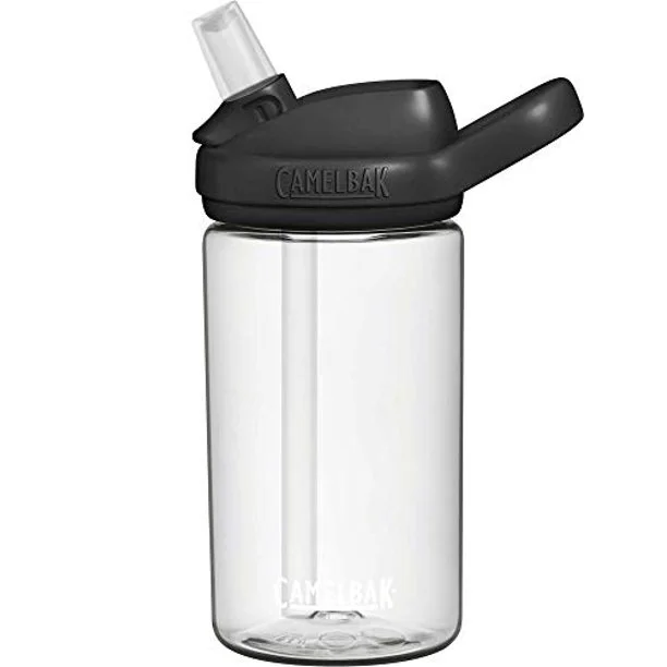 CamelBak Eddy+ Kids BPA-Free Water Bottle with Straw, 14oz, Clear (2282101040)