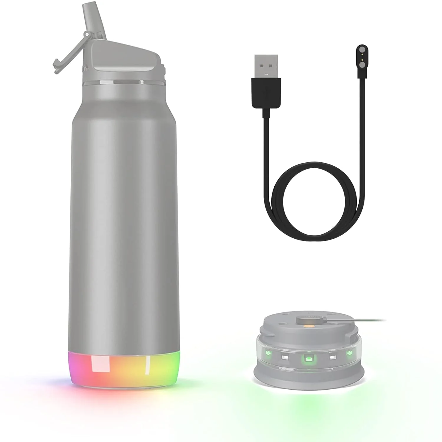 Charger Compatible with HidrateSpark PRO/HidrateSpark PRO Steel/HidrateSpark PRO Tumbler Charger Chargering Cable Cord