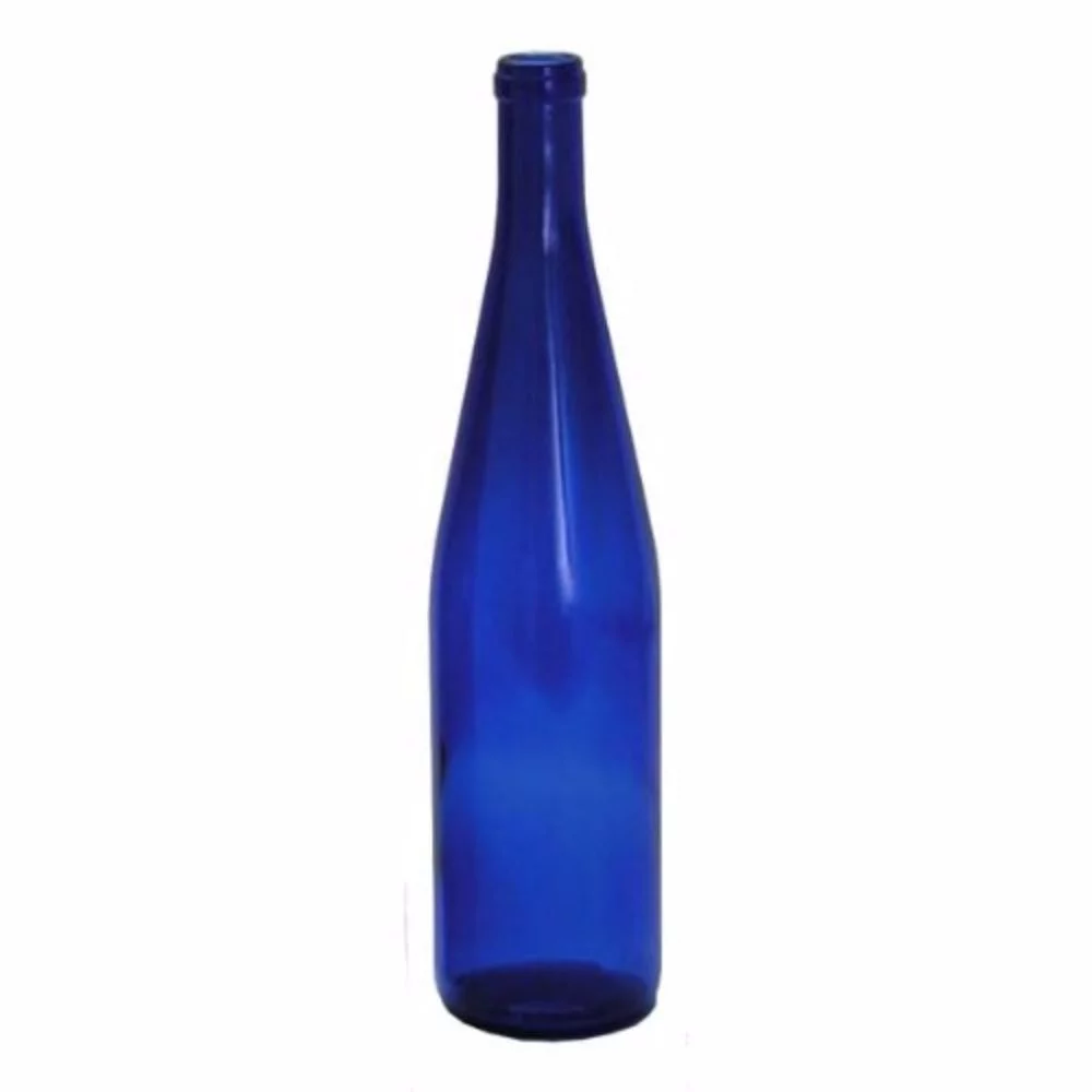750 ml Cobalt Blue California Hock Bottles, 12 per case