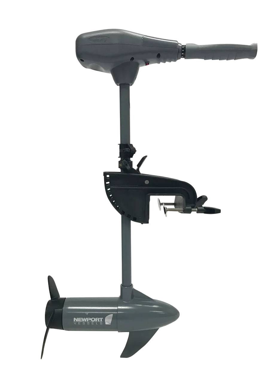 Newport Vessels Kayak Series 36 Lb. Thrust Saltwater Transom Mounted Electric Kayak Trolling Motor with 24 In. Shaft
