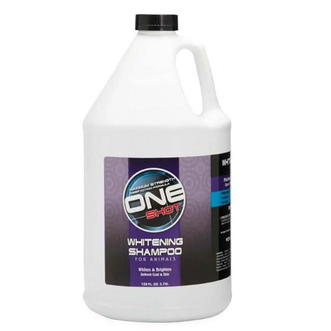 Best Shot Pet One Shot Whitening Shampoo, 1 Gallon (ZX8119 91)