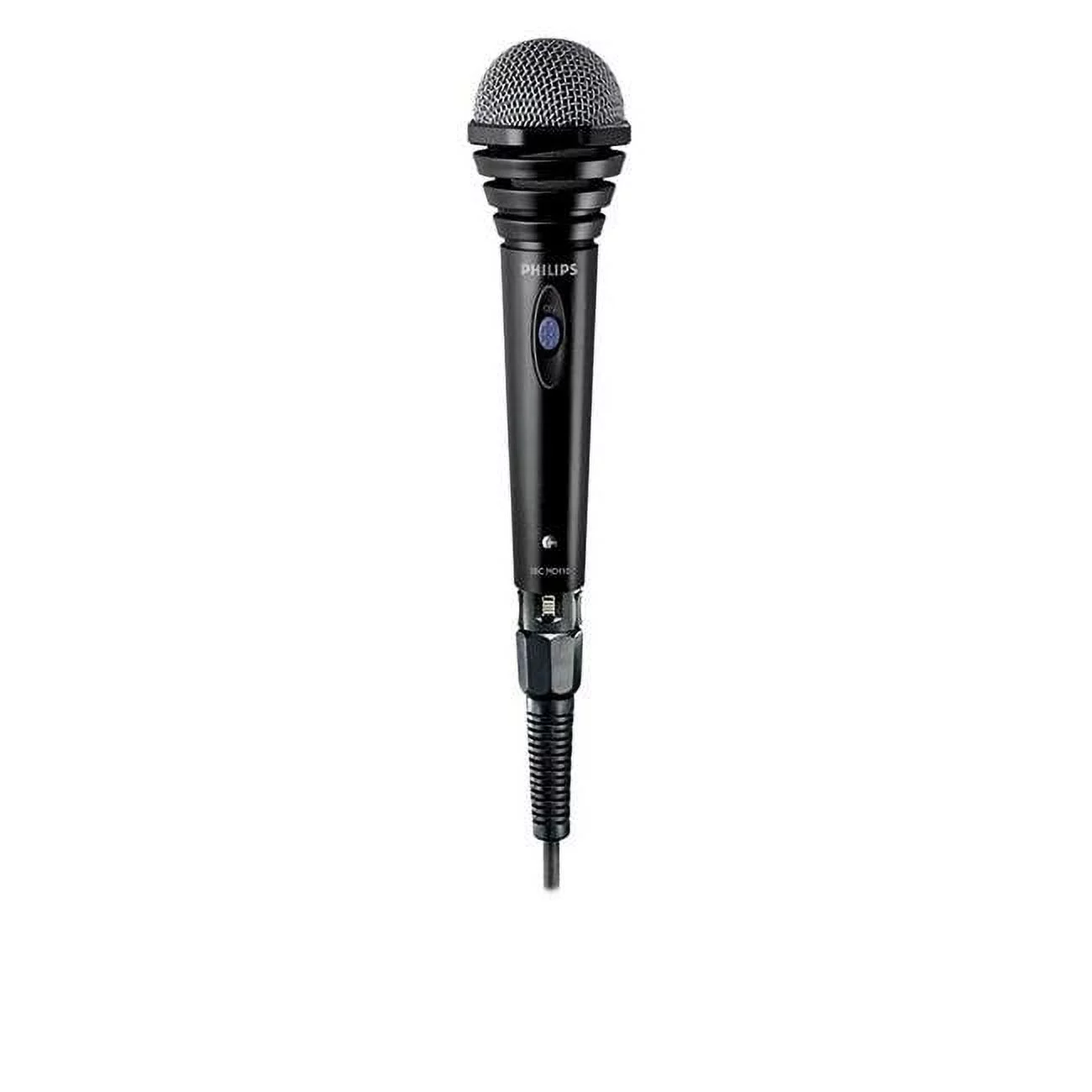 Philips PISBCMD110 Omnidirectional Corded Microphone, Black