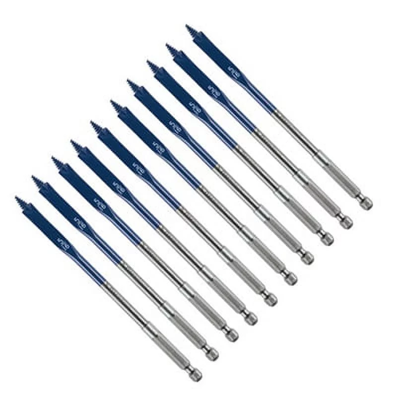 Bosch 10 Pack of 5/16 In. x 6 In. Daredevil Spade Bits # DSB1002B-10PK