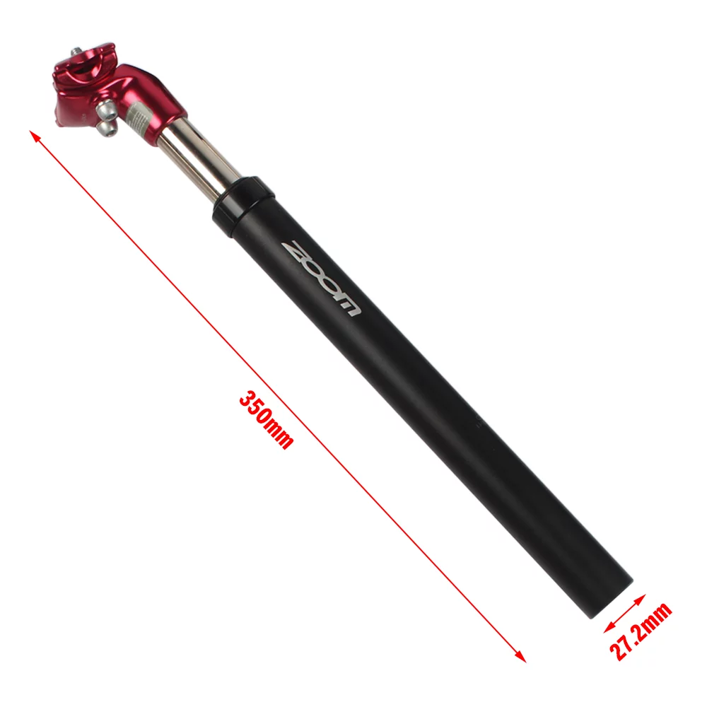 Aluminum Alloy Suspension SeatpostMTB Bike Seat Tube 31.6x350mm / 27.2x350mm