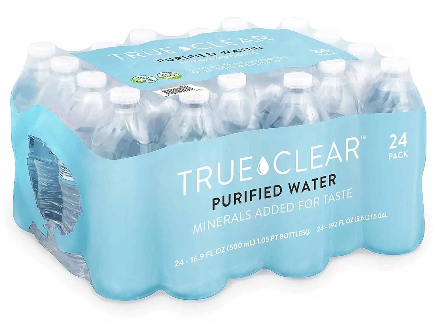 TC54594 Purified Bottled Water, 16.9 Fl. Oz. Bottles, 24/Carton (TC54594)