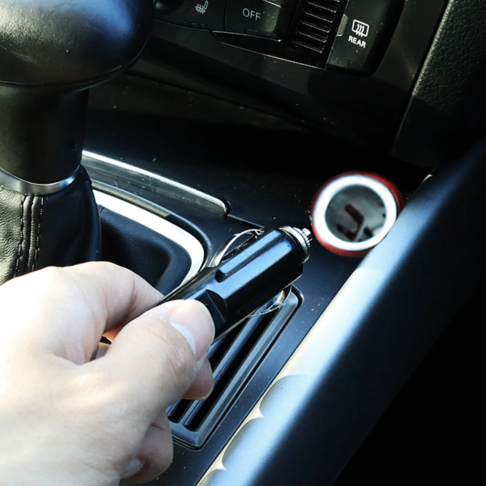 ammoon Electric Heat Bottle, 24V Insulated Stainless Steel Cup, 300ml Keep Your Drinks Hot During Road Trips and Camping