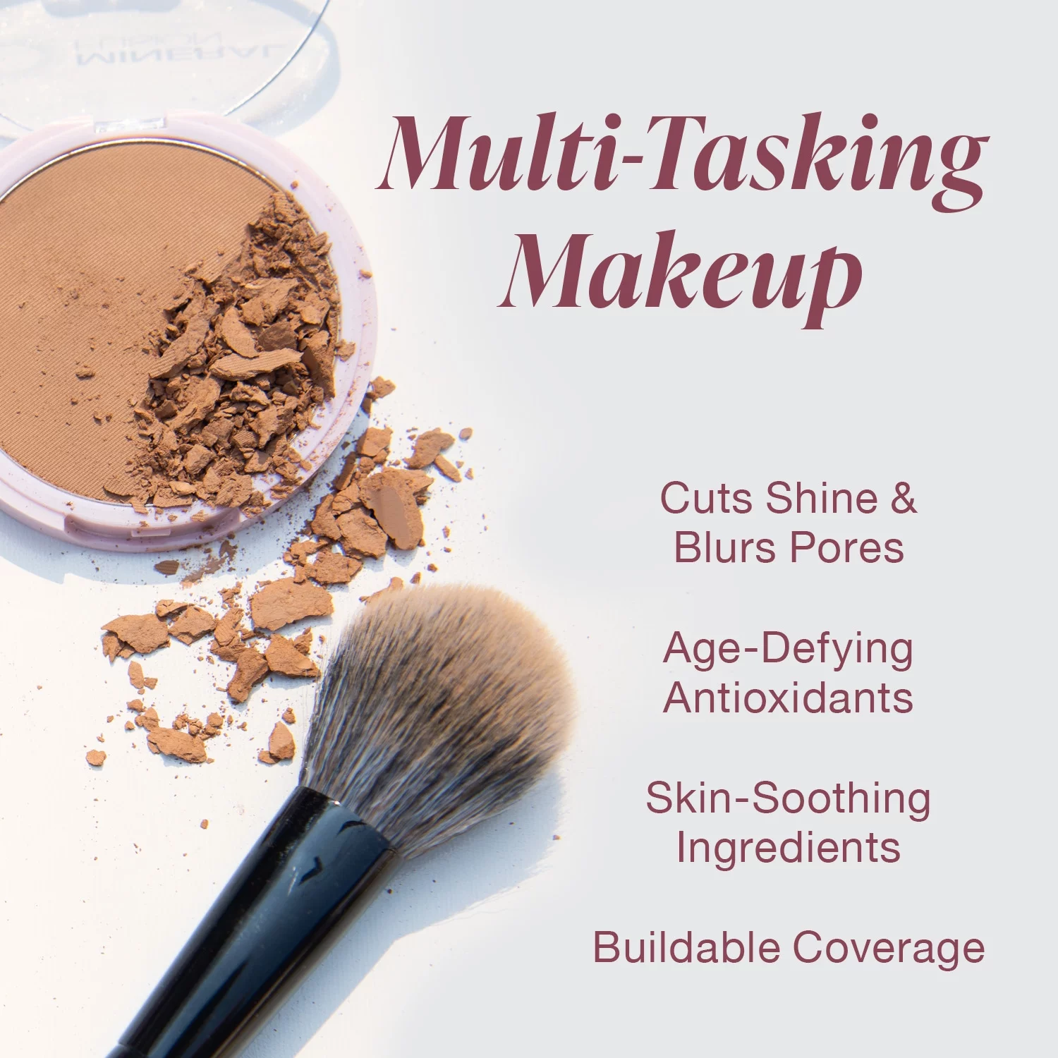 Mineral Fusion Pressed Powder Foundation Warm 1