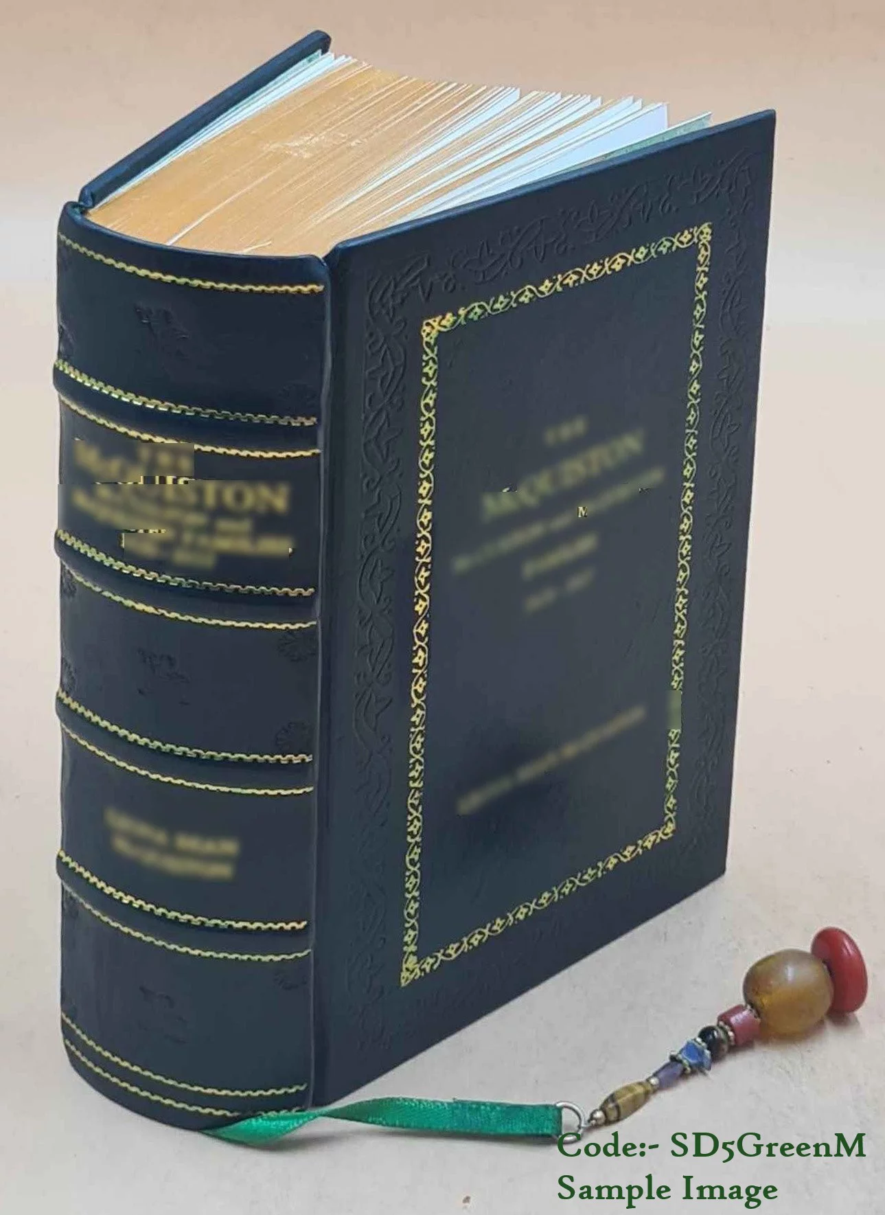 The scientific papers of James Clerk Maxwell Volume 1 1890 [Premium Leather Bound]