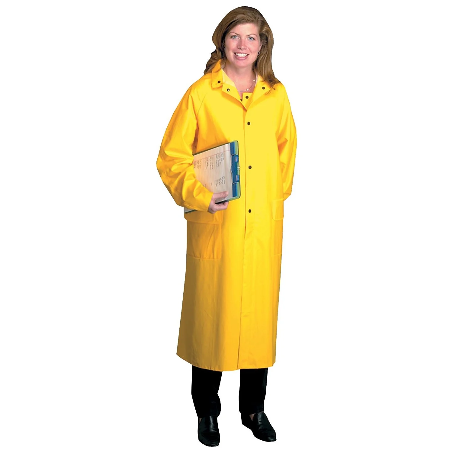 Anchor Brand Raincoat, PVC/Polyester, Yellow, X-Large -ANR9010XL