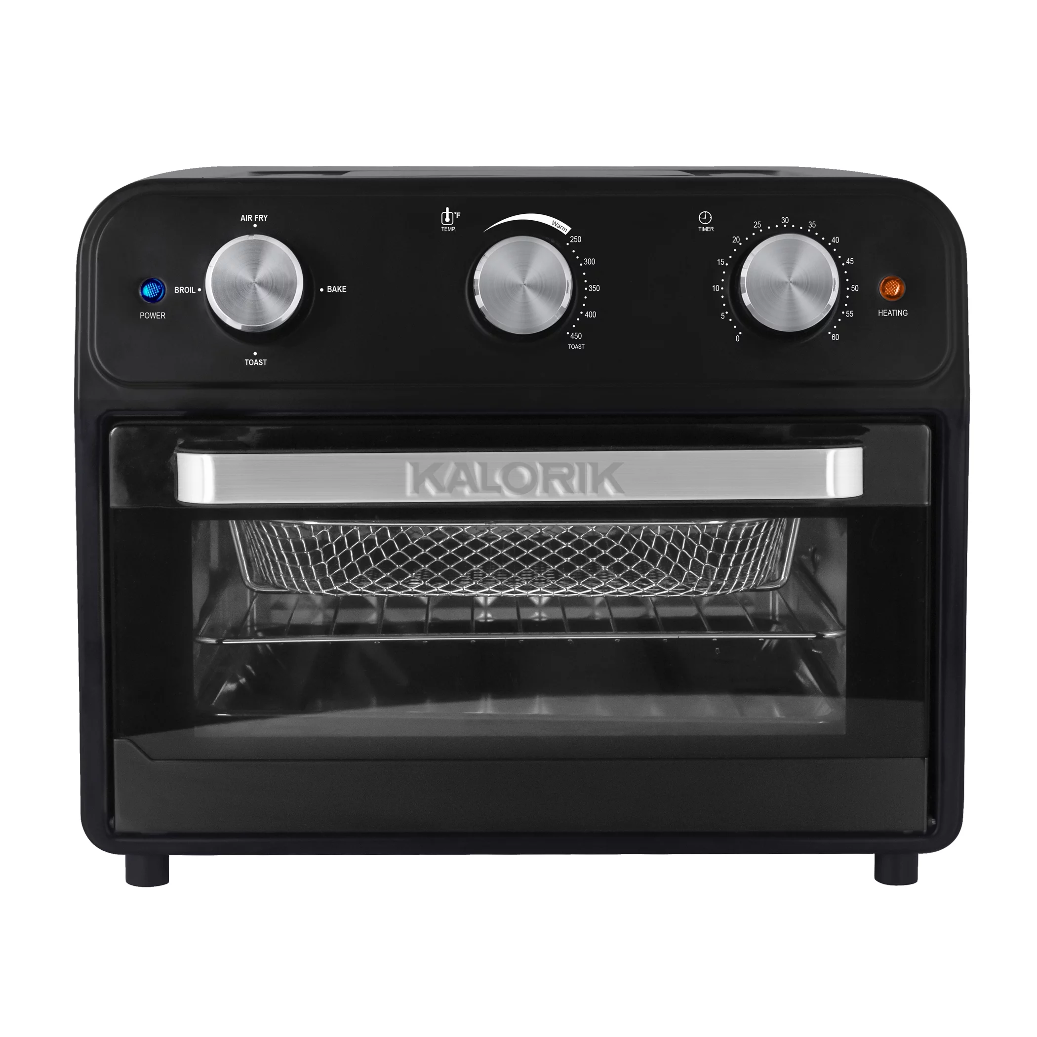 Kalorik Air Fryer Toaster Oven AFO 46129, Black
