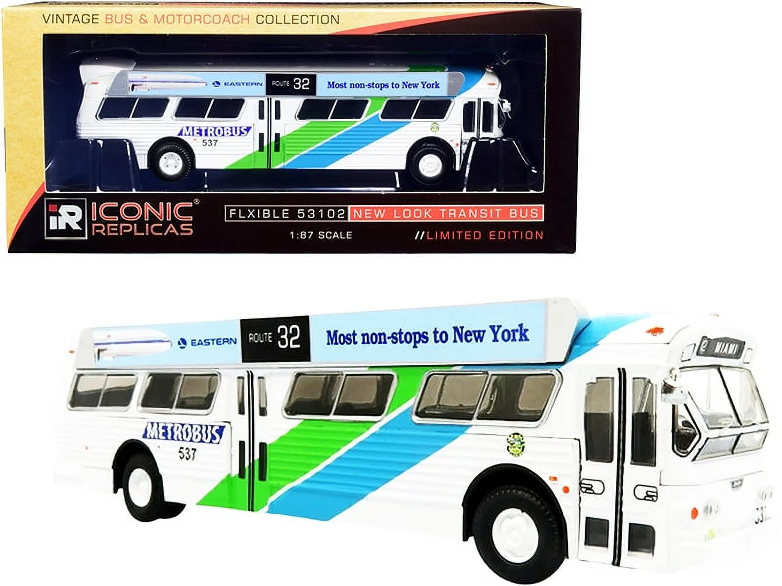 Diecast Flxible 53102 Transit Bus #32 