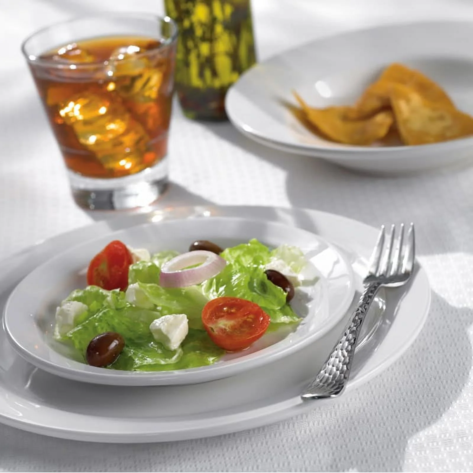 World Tableware 840-425N-13 Porcelana 9 Narrow Rim Plate - 24 / CS