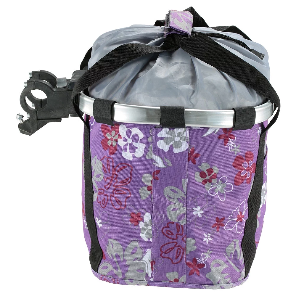 Bicycle Bike Detachable Cycle Front Canvas Basket Carrier Bag Pet Carrier Aluminum Alloy Frame Pet Carrier