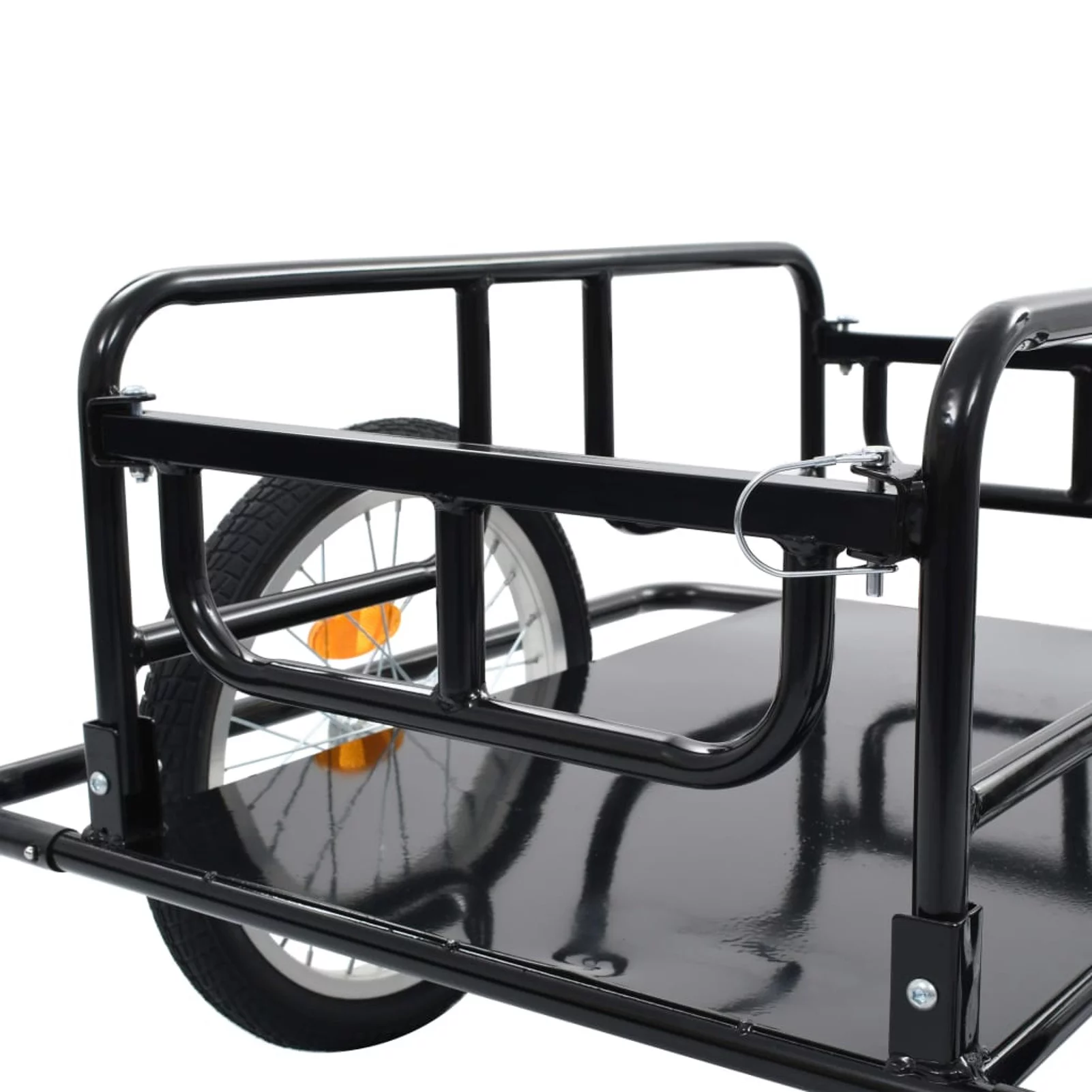 Andoer parcel,Sides 2 Wheeled 2 Wheeled Steel Quick-release Hitch Drawbar Collapsible Sides 2 Wheeled Steel Frame Bike With Quick-release Drawbar And Collapsible Hitch Drawbar And Steel Frame Bike