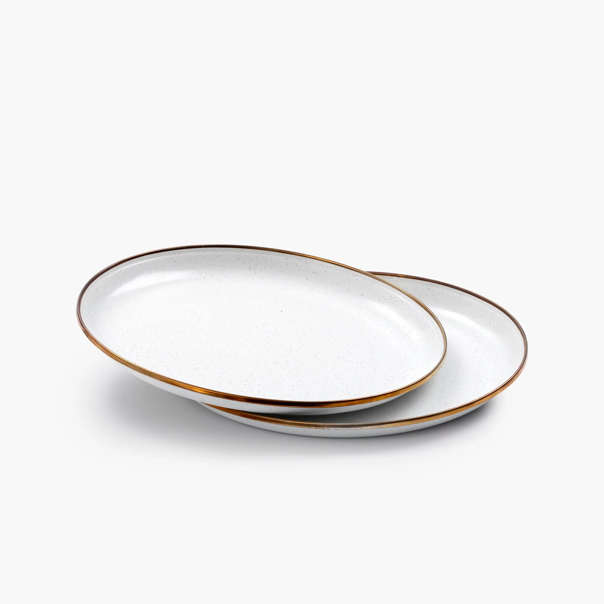 Barebones Enamelware Dining Collection - Eggshell