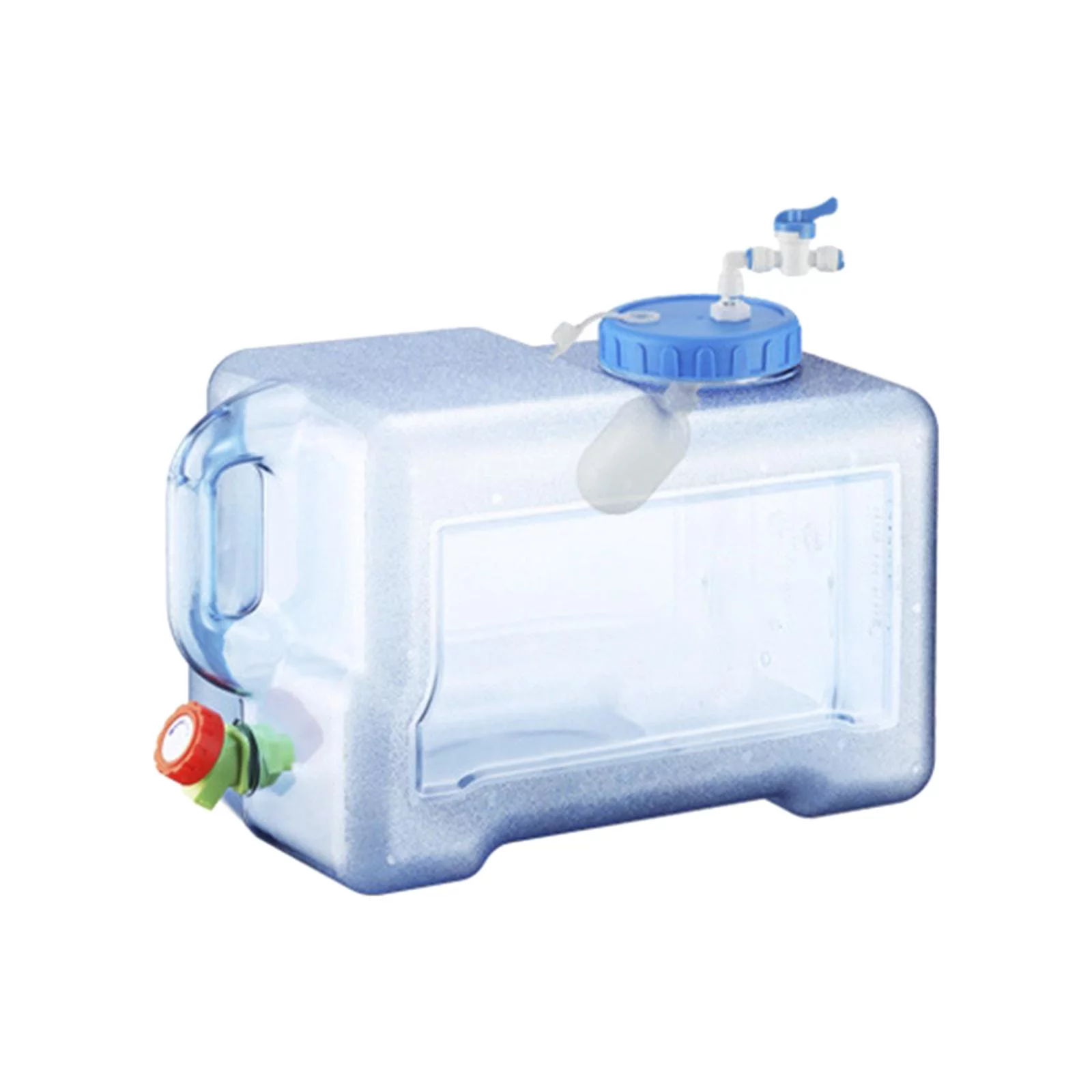 Water Container Water Bottle Leakproof Automatic Water Stop with Faucet Water Storage Barrel Water Jug for Tea Bar RV Hiking Picnic Camping 18L