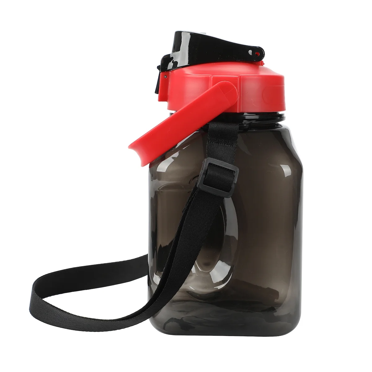 Disney Mickey Mouse Ears 50 Oz Black Water Bottle With Carrying Strap