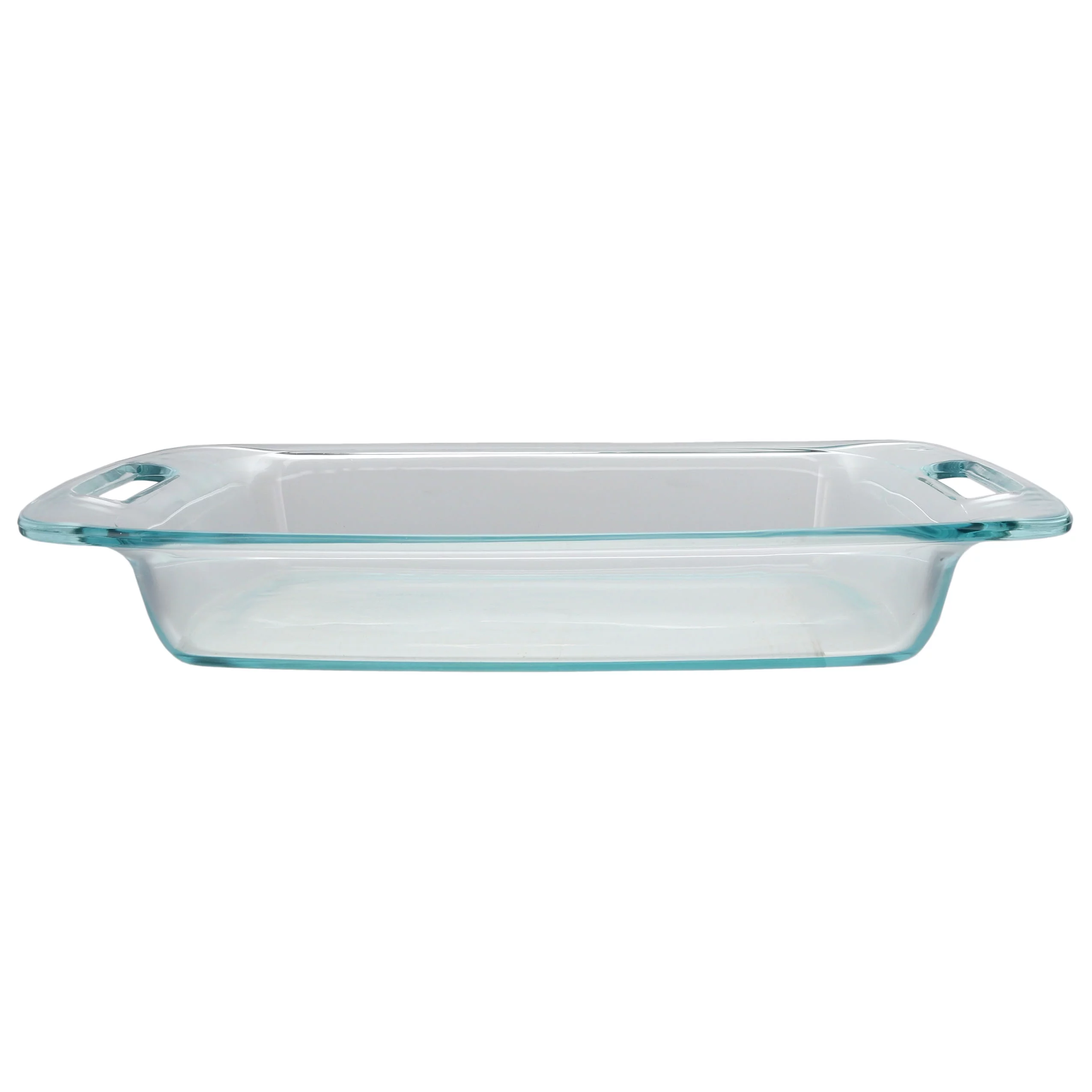 Pyrex C-233 3qt Easy Grab Glass Baking Dish & C-233-PC 3qt Blue Easy Grab Lid