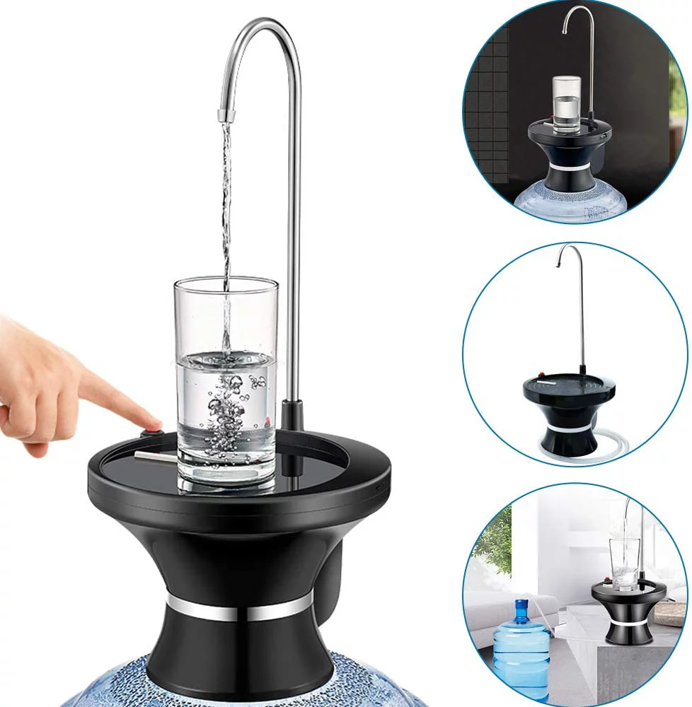 USB Water Bottle Automatic Universal Jug Dispenser Electric Switch Pump 5 Gallon