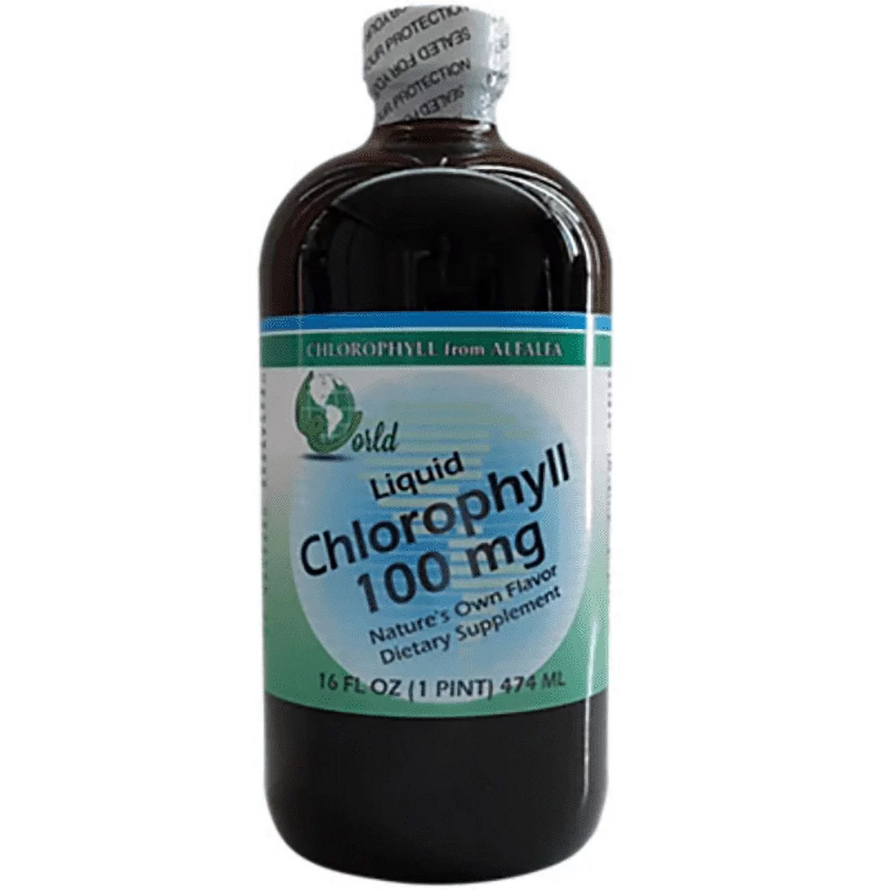 World Organics Chlorophyll Liquid, 16.0 Oz, 20 Servings