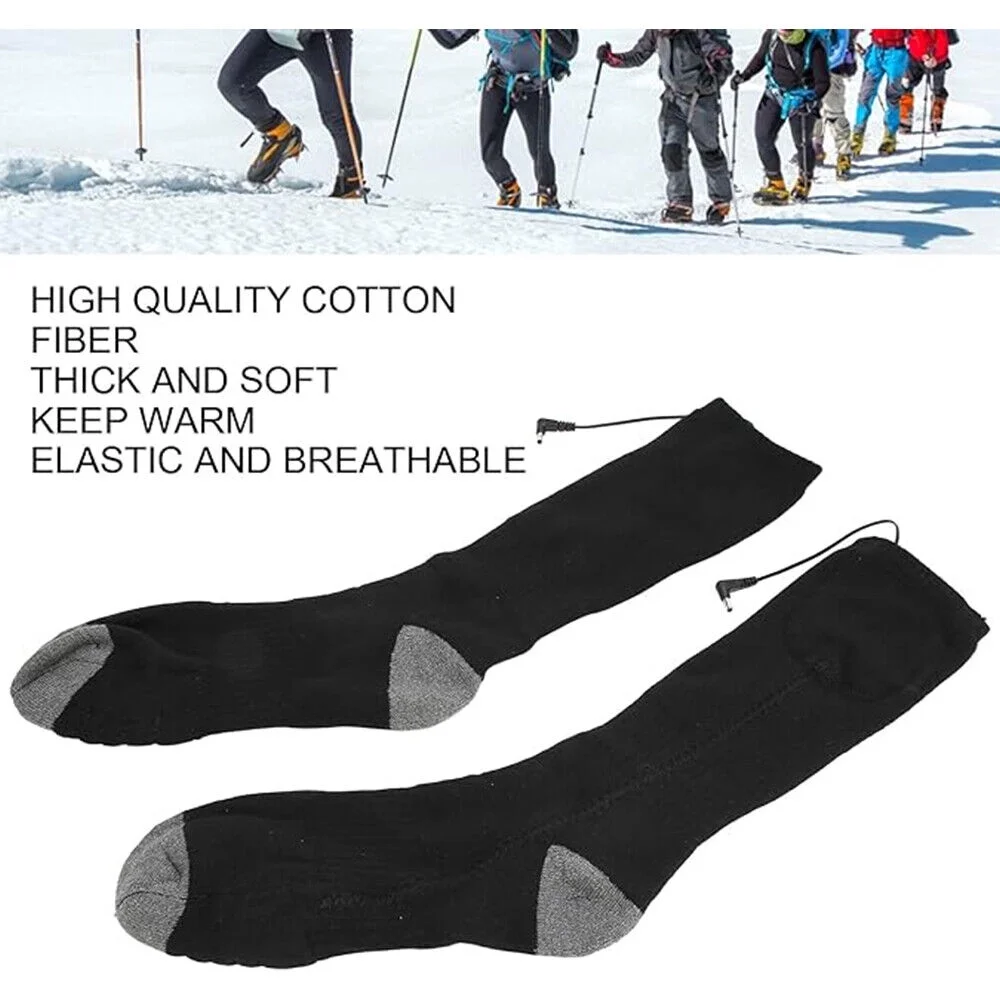 kydely High-Grade Heating Winter Warm Rechargeable Battery Electric Heated Socks Hunting Socks