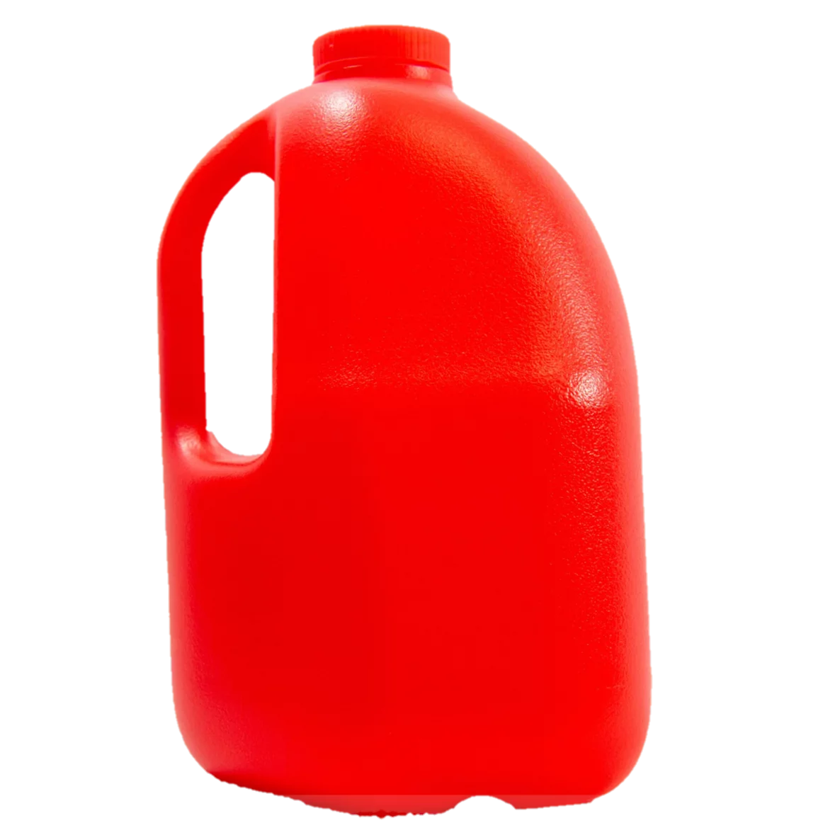 Red Durable Transparent Gallon Bottle
