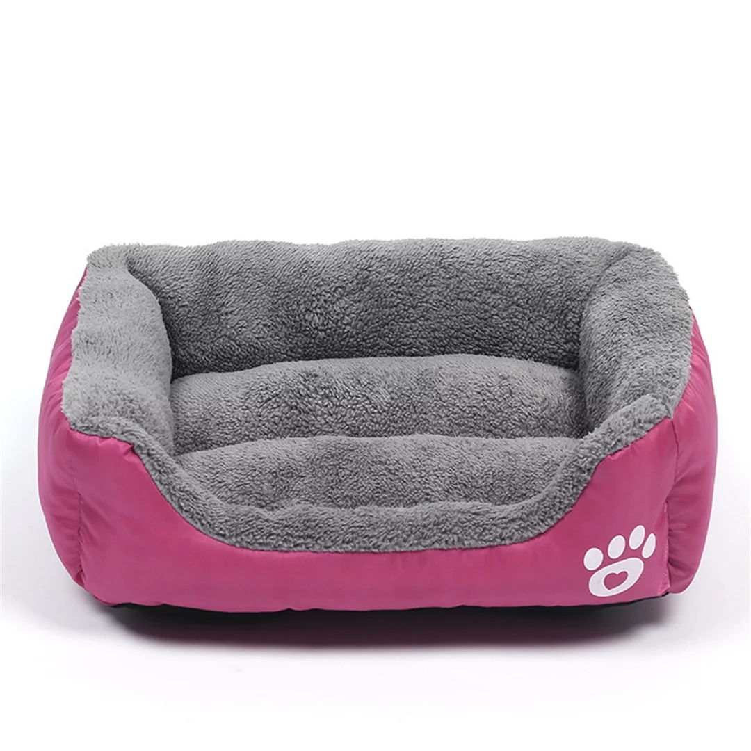 ZBH large Dog Bed Machine Washable Rectangle Puppy Bed with Anti-Slip Bottom, Soft Sleeping Pet Bed Durable