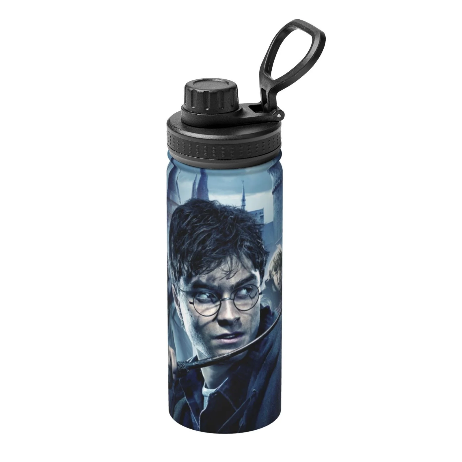 Harry Potter Movie Sports Insulated Water Bottles Kettle Stainless Steel Portable Cup18OZ For Travel Gym School
