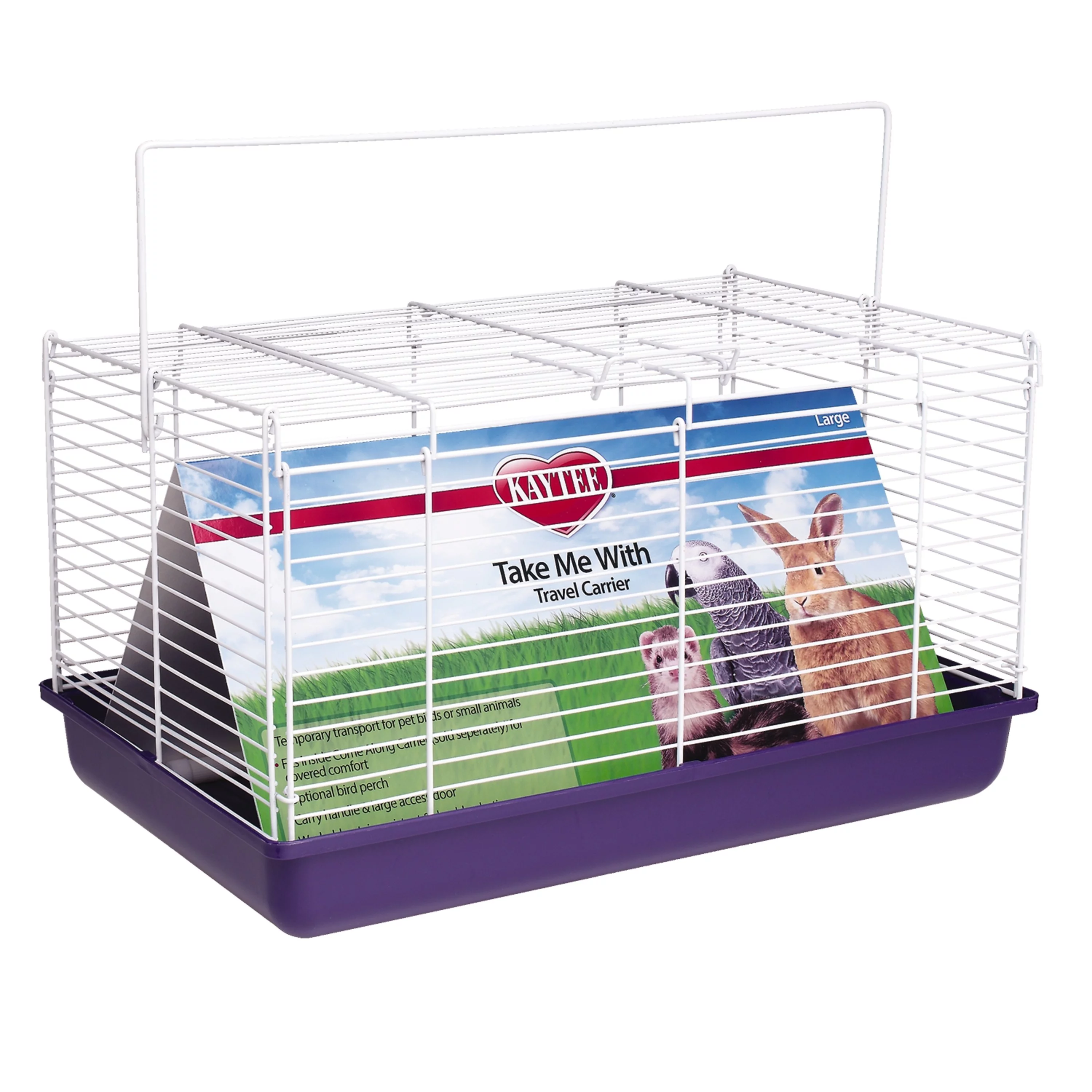 Kaytee Take Me With Small Animal Travel Carrier, Large