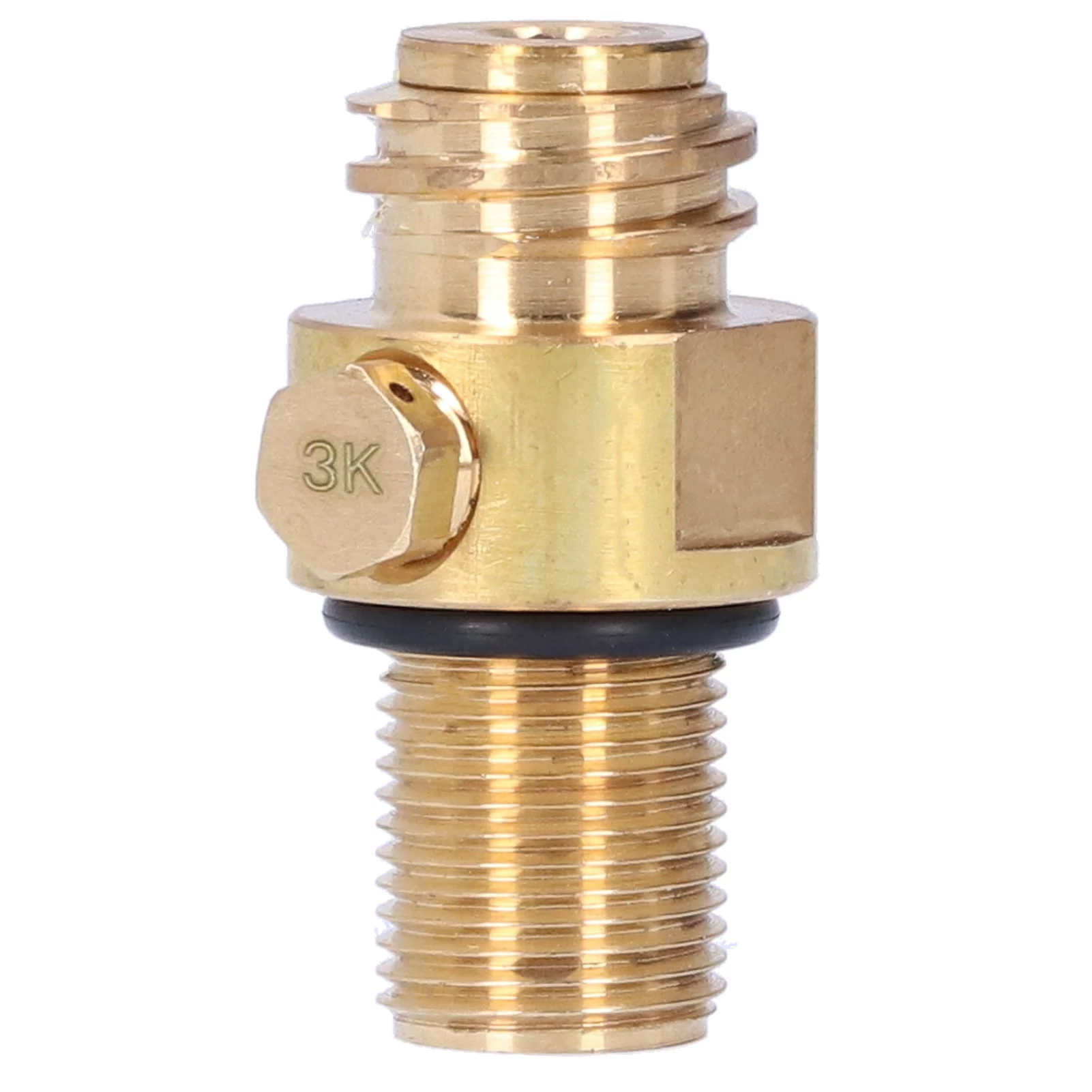 Soda Pin Valve M18x1.5 Thread CO2 Cylinder Refill Valve Adapter Brass Tank Pin Valve Converter for Soda Maker