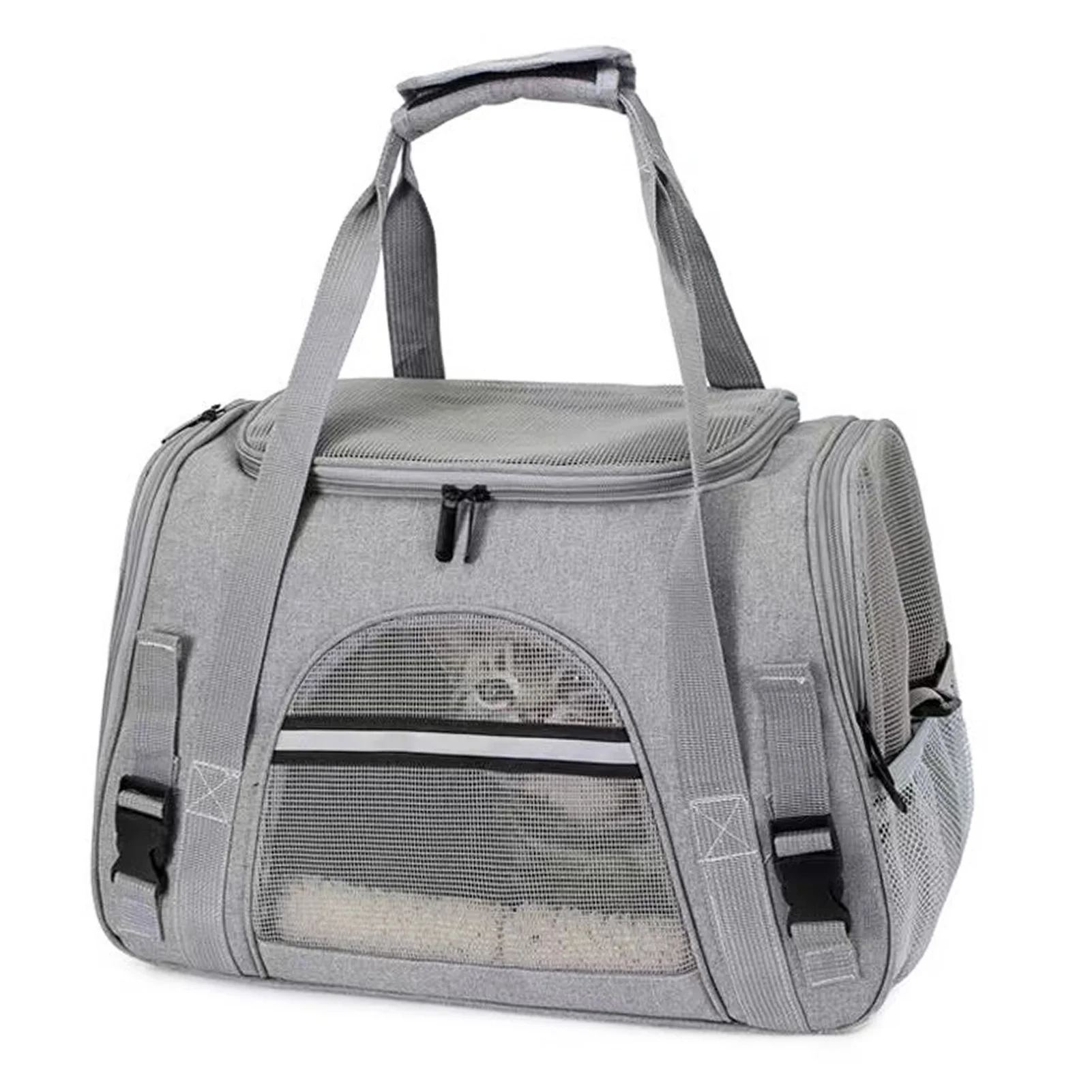 Arealer Pet Carrier Portable Cat And Dog Outgoing Bag Breathable Pet Car Carrying Bag