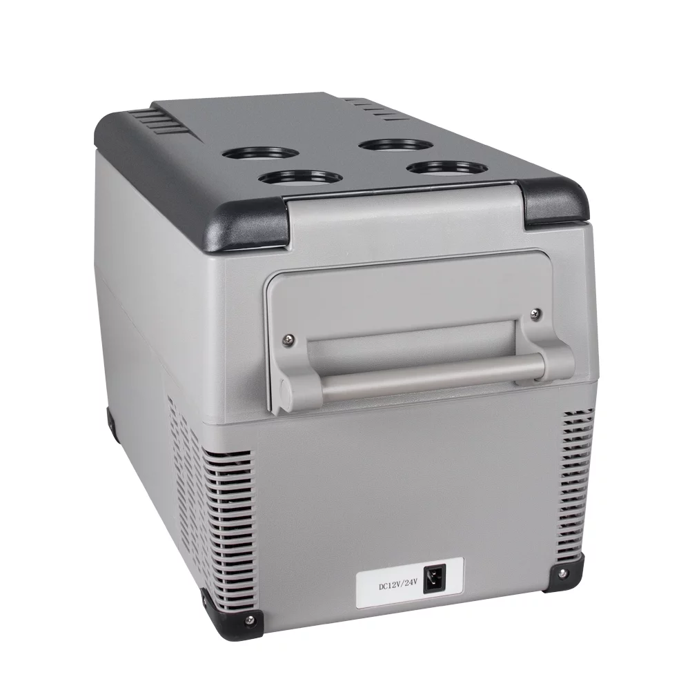 12/24V DC Portable Refrigerator With APP Temperature Control Function 37 Quart (35 Liter) Vehicle, Car, Truck, RV, Boat, Mini fridge freezer for Driving, Travel, Fishing, Outdoor