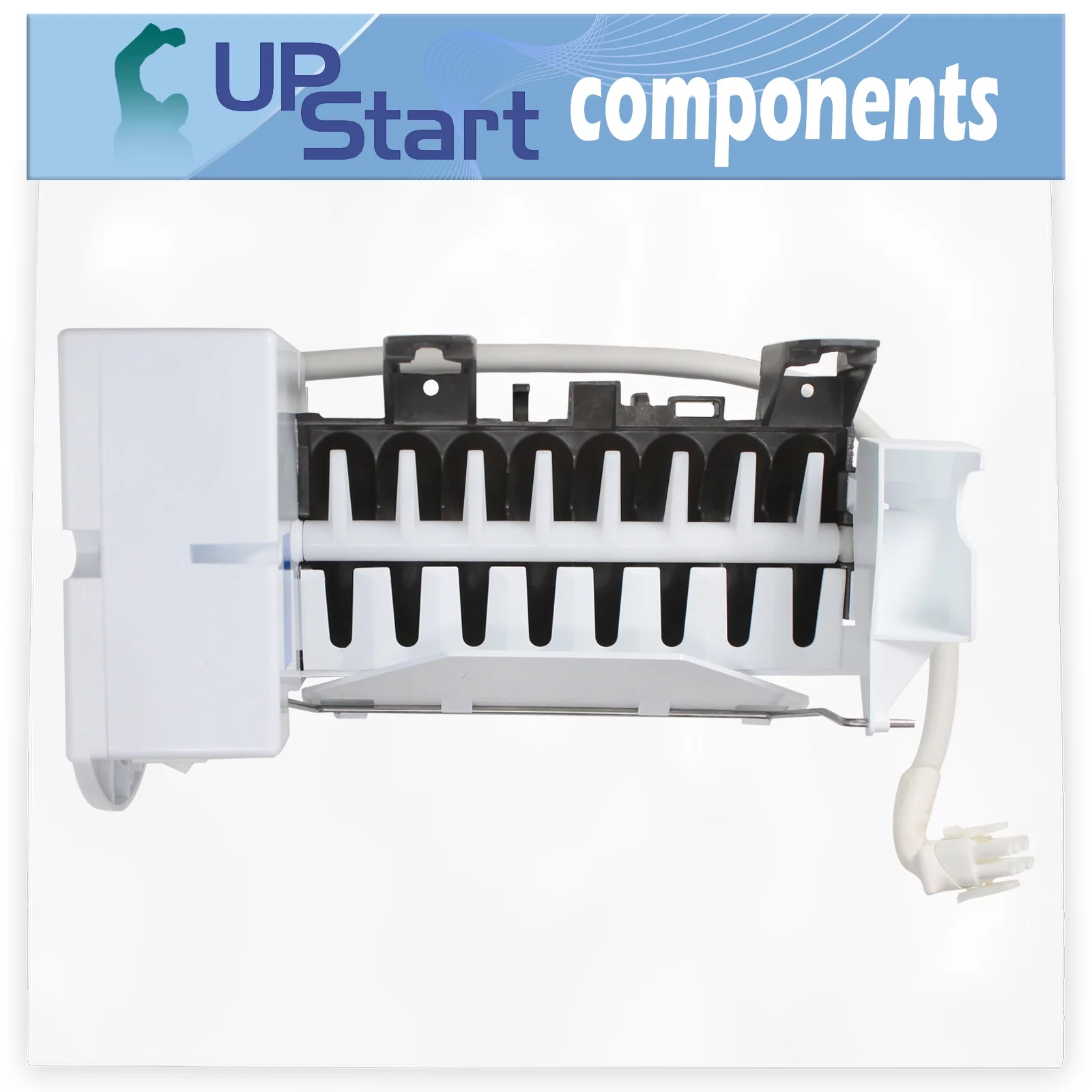 WR30X10093 Refrigerator Ice Maker Replacement for General Electric MSH24GRTAAA - Compatible with WR30X10061 WR30X0327 Icemaker