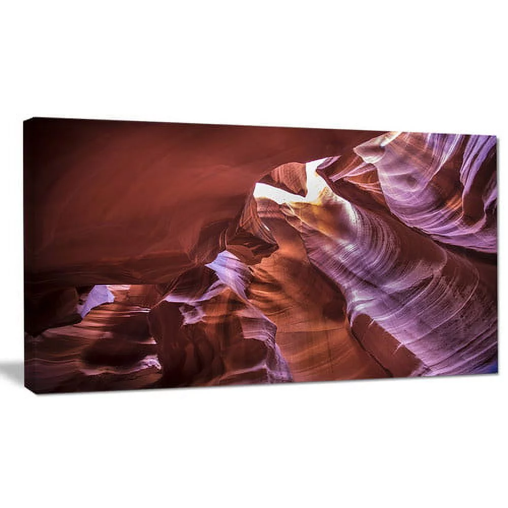 Design Art 'Light in Antelope Canyon' Graphic Art on Wrapped Canvas