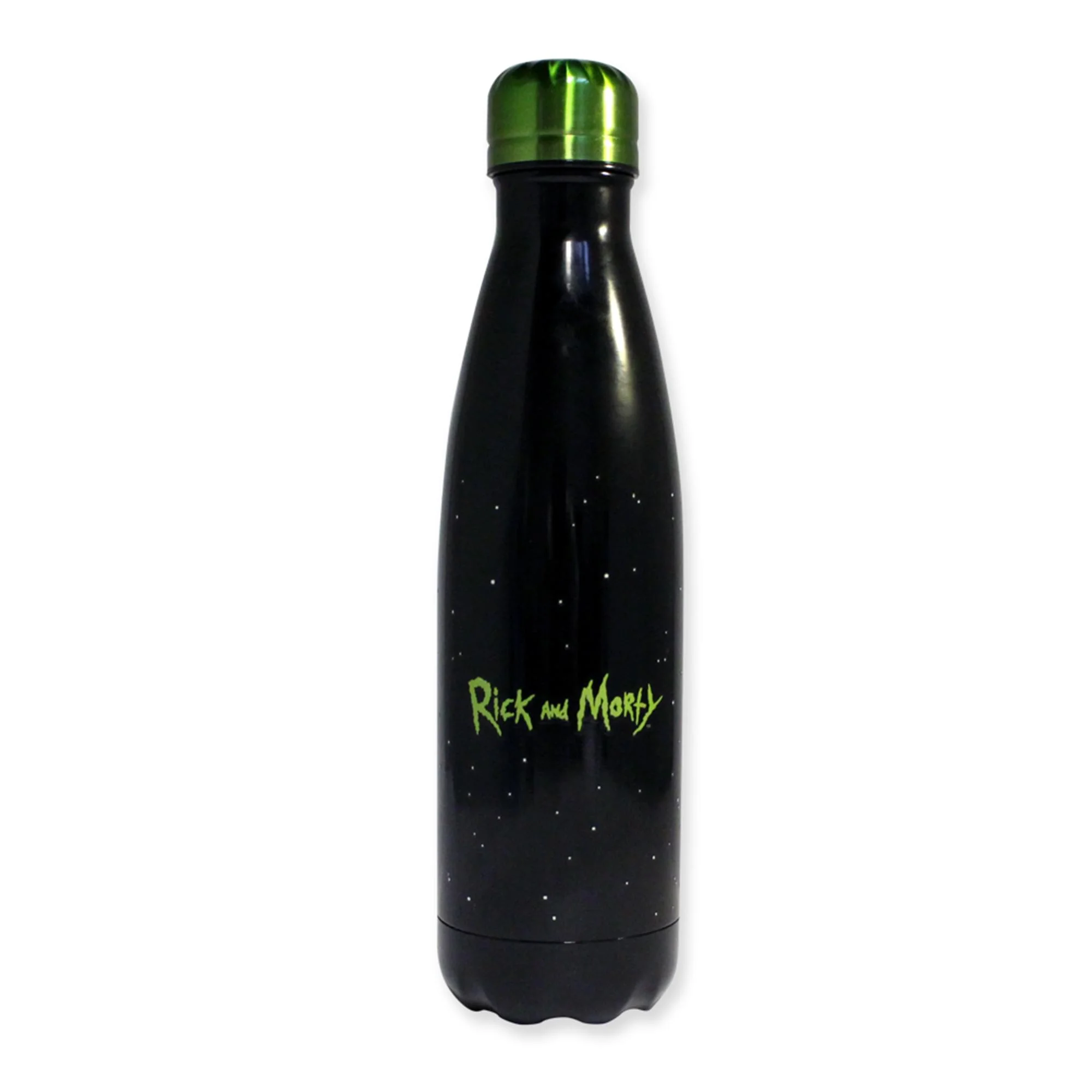 Rick and Morty 20 oz Stainless Steel Glow in The Dark Water Bottle