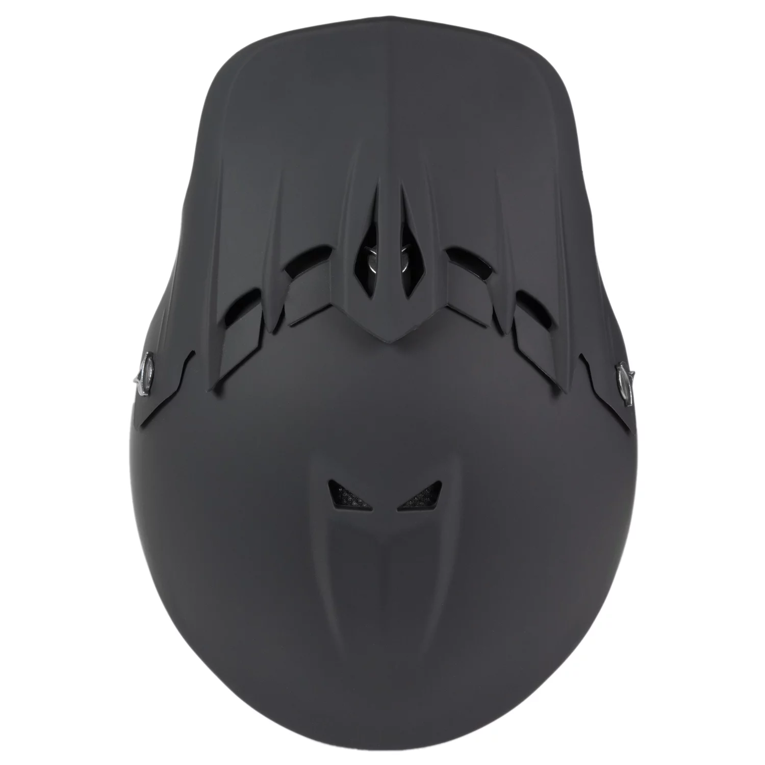 Lunatic, L2006-15, Youth MX / ATV Helmet DOT Approved - Matte Black, L