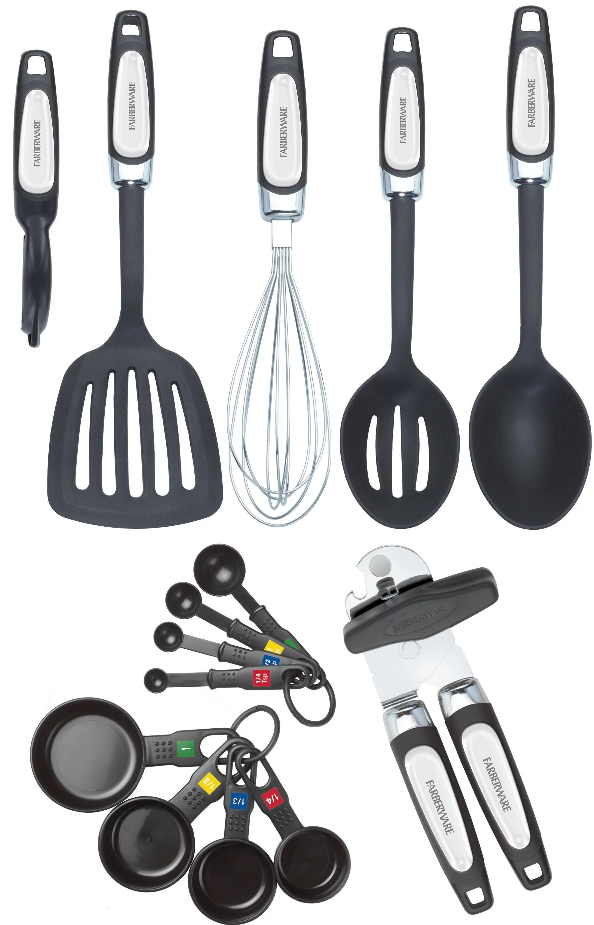 Farberware Professional 14-piece Kitchen Tool and Gadget Set in Black