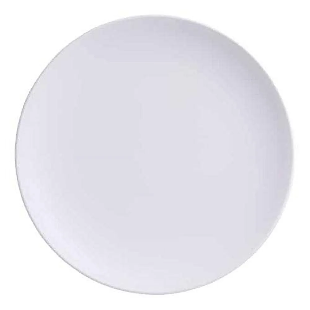 American Metalcraft MCP9WH Melamine Round Matte Coupe Plate, White, 9