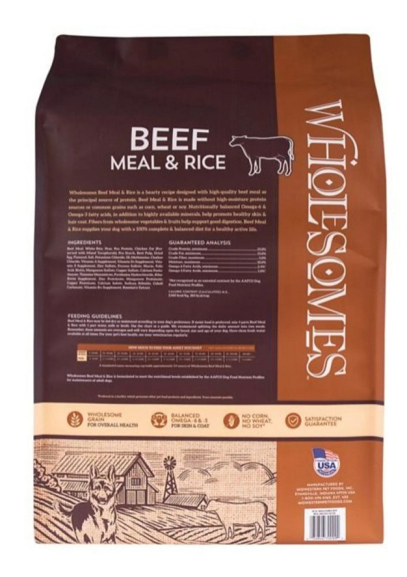 Sportmix Wholesomes Wholesomes Beef and Rice 40lb